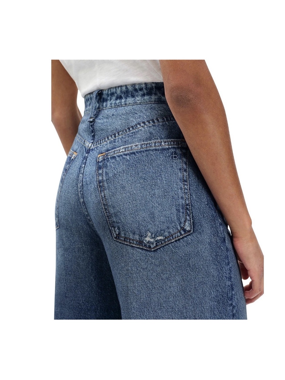 Rag & Bone Miramar Sofie Terry Wide Leg Jean Size 25 Sweatpant Venice NWT $258 - Picture 4 of 8
